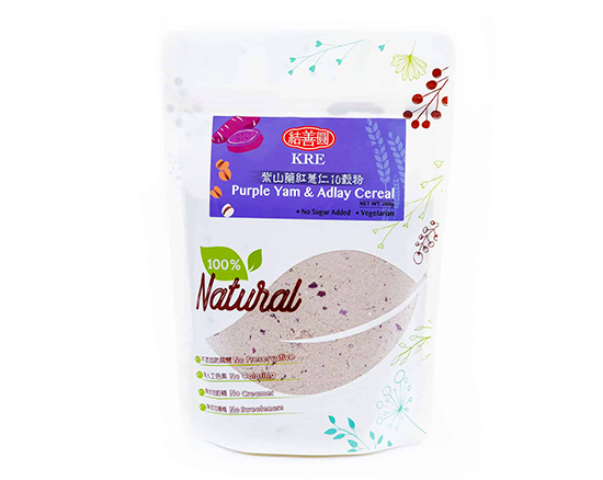 Purple Yam & Adlay Cereal ( Sugar free ) 200 g